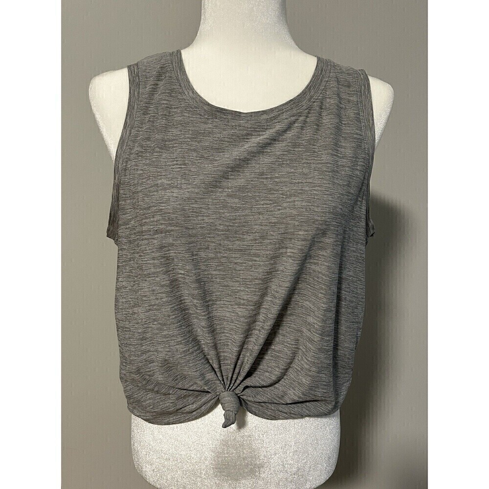 KYODAN Front Knot Light Grey Tank Large